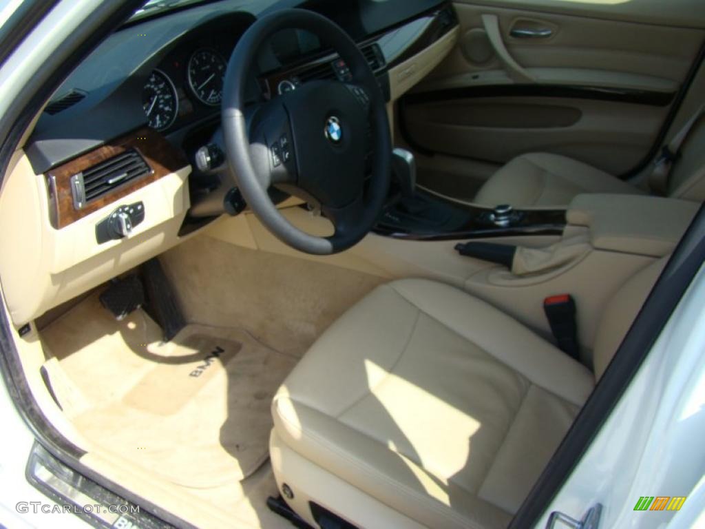 2010 3 Series 328i xDrive Sedan - Alpine White / Beige photo #10