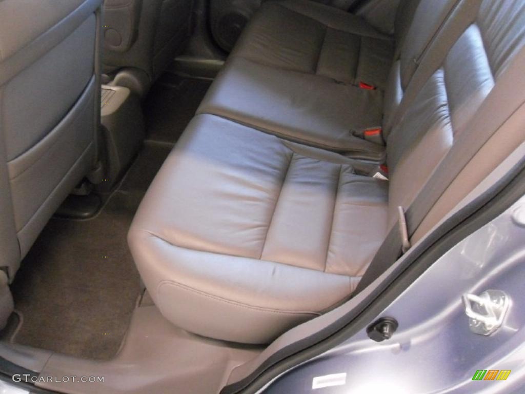 2008 CR-V EX-L - Glacier Blue Metallic / Gray photo #16