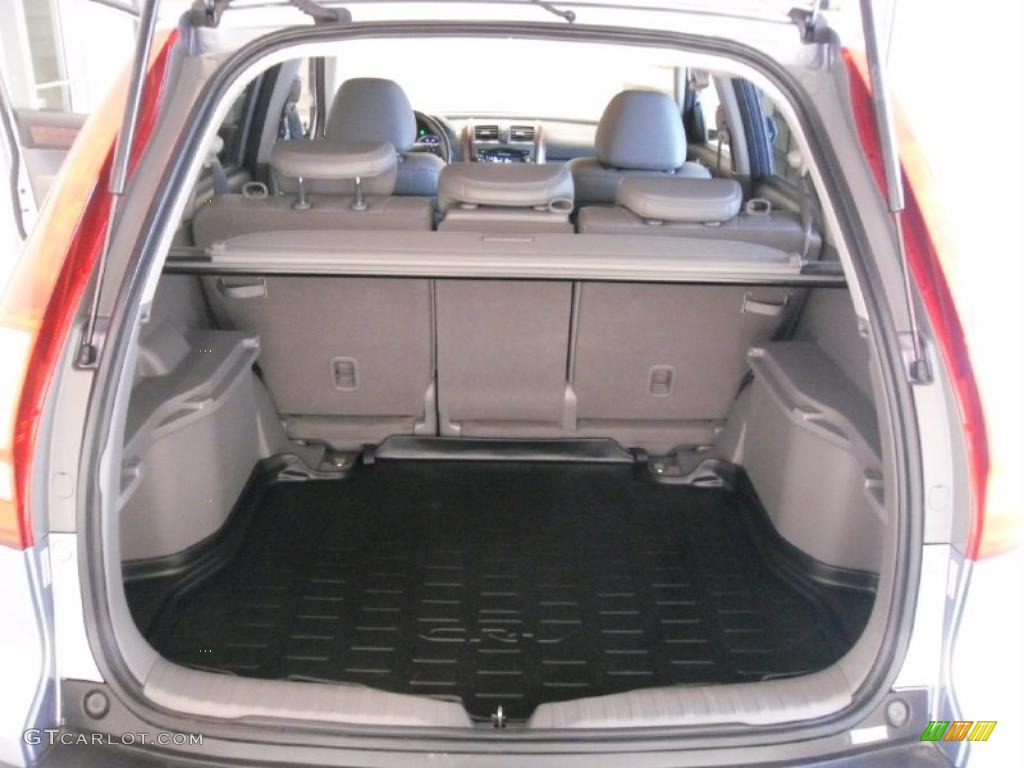 2008 CR-V EX-L - Glacier Blue Metallic / Gray photo #19