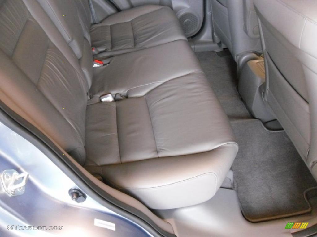 2008 CR-V EX-L - Glacier Blue Metallic / Gray photo #20