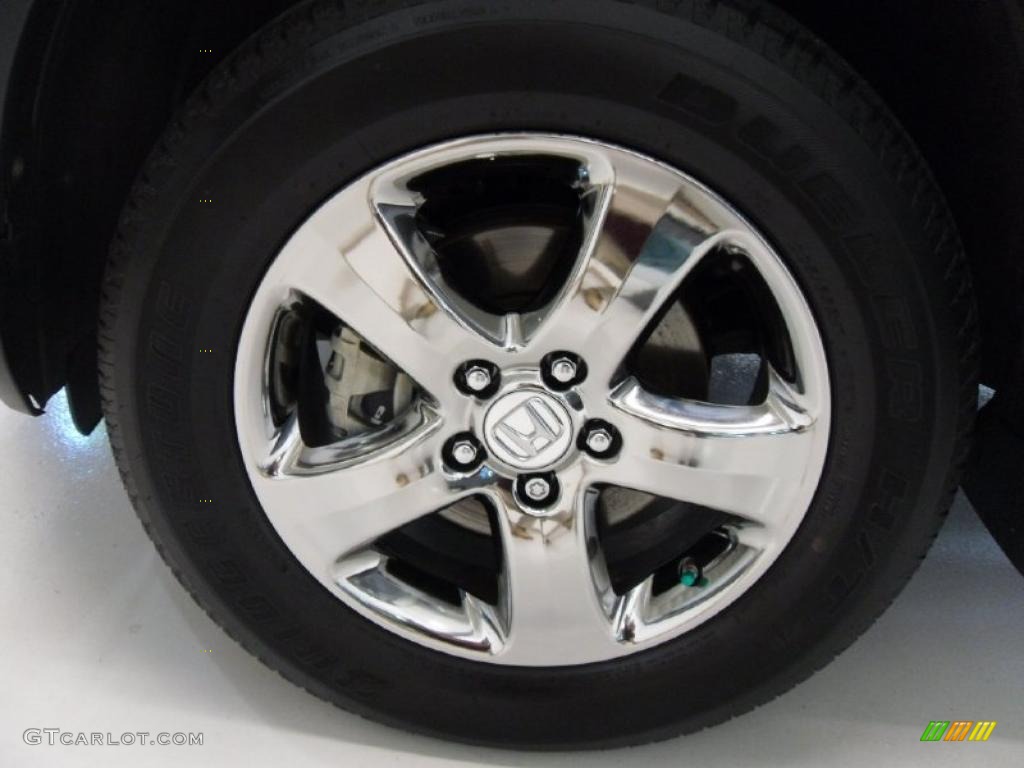 2008 CR-V EX-L - Glacier Blue Metallic / Gray photo #28