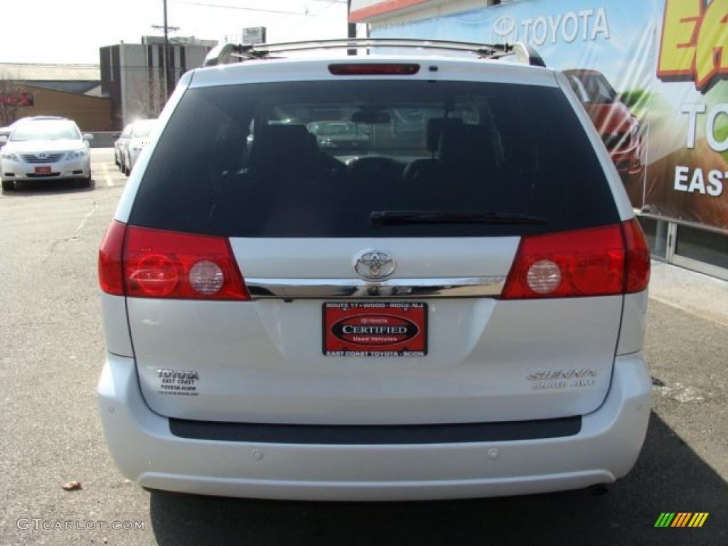 2008 Sienna Limited AWD - Natural White / Stone photo #5