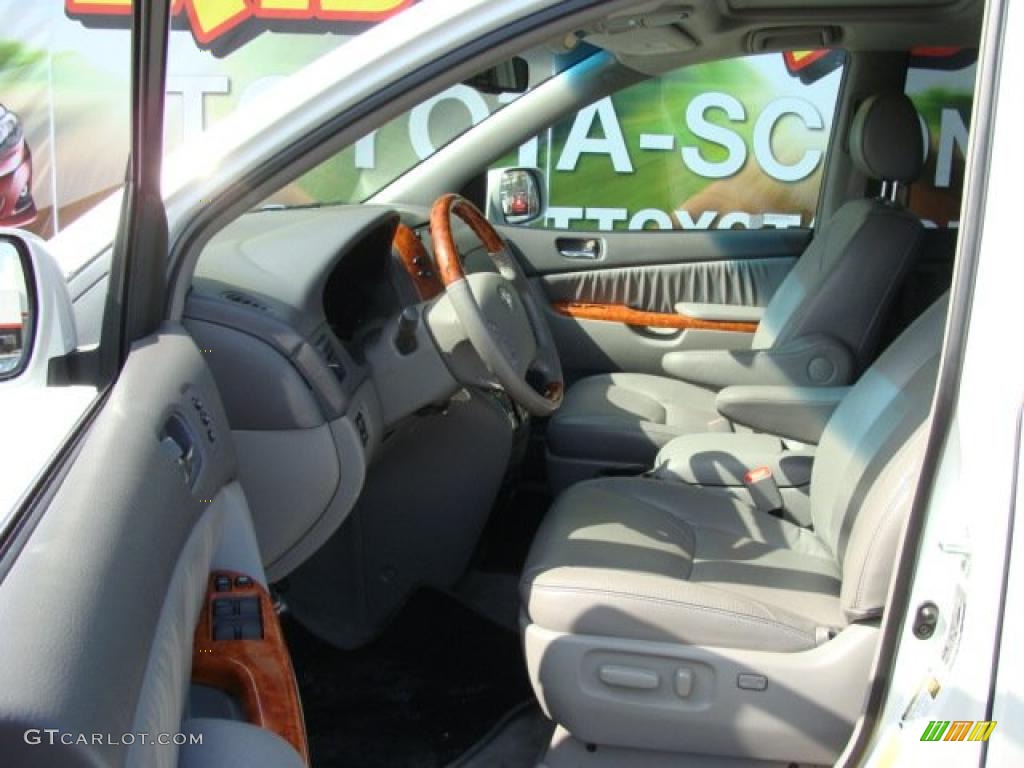 2008 Sienna Limited AWD - Natural White / Stone photo #7