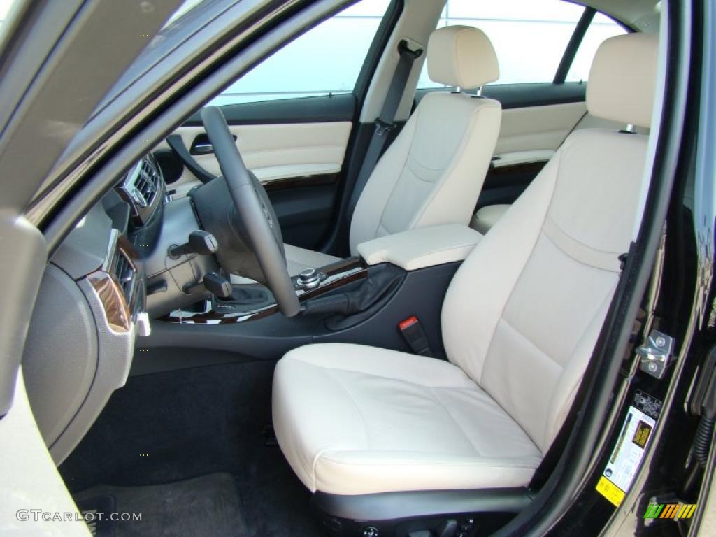 2010 3 Series 328i xDrive Sedan - Black Sapphire Metallic / Oyster/Black Dakota Leather photo #8