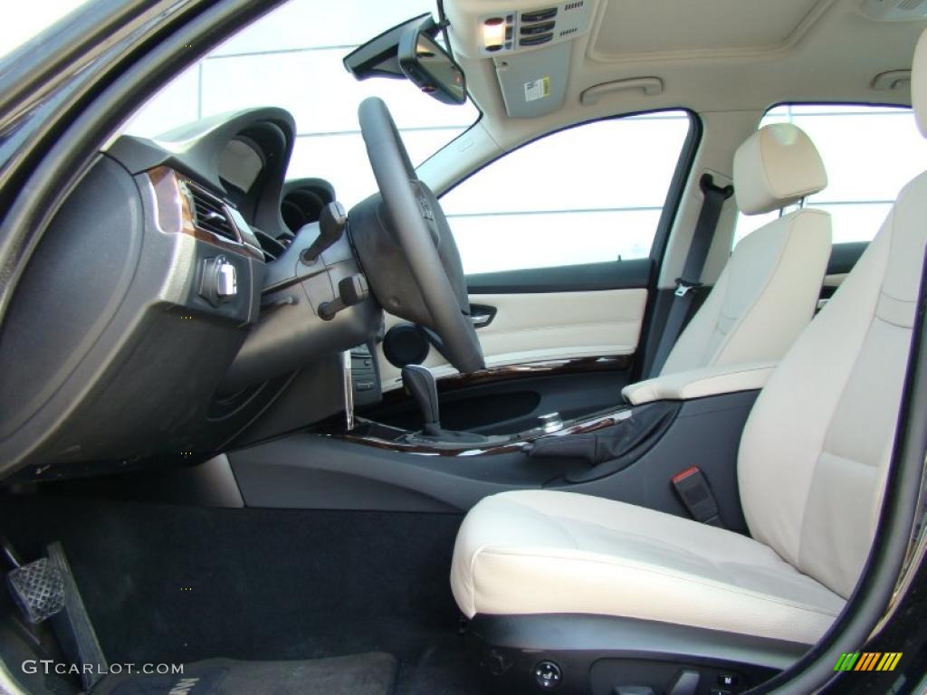 2010 3 Series 328i xDrive Sedan - Black Sapphire Metallic / Oyster/Black Dakota Leather photo #9