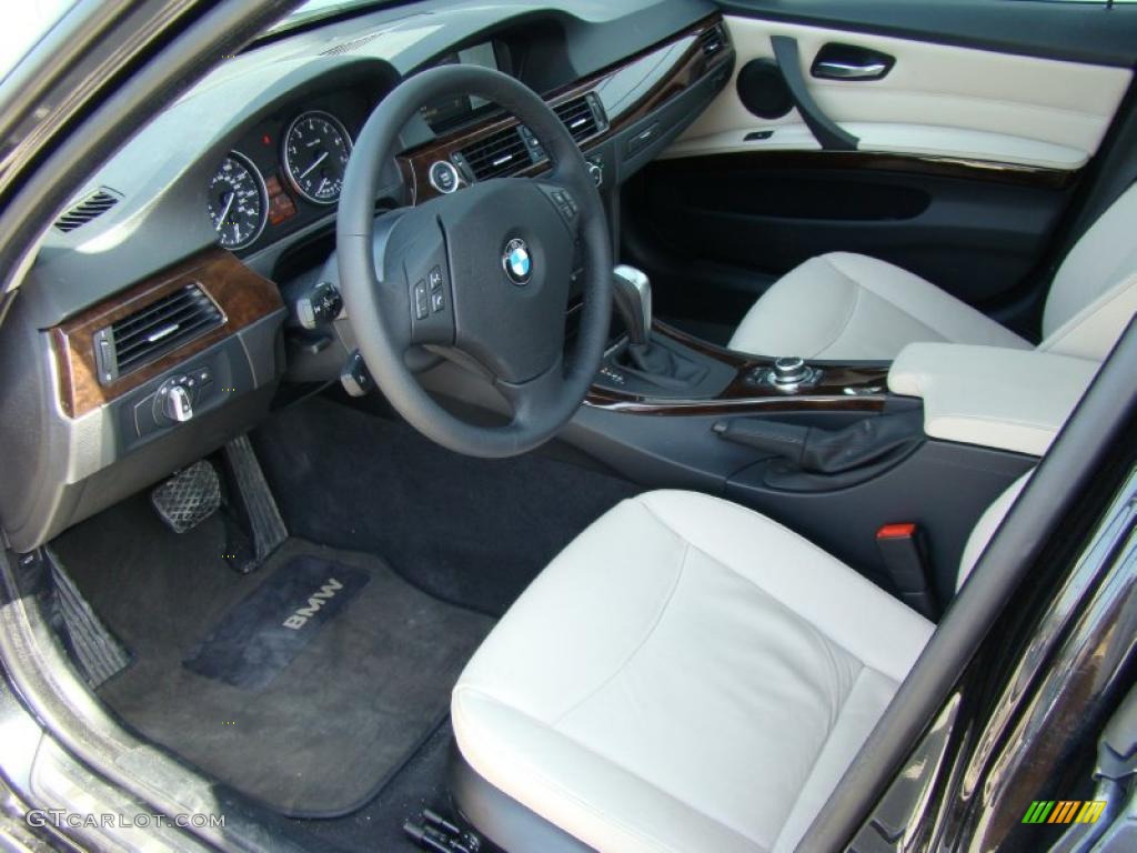 2010 3 Series 328i xDrive Sedan - Black Sapphire Metallic / Oyster/Black Dakota Leather photo #10