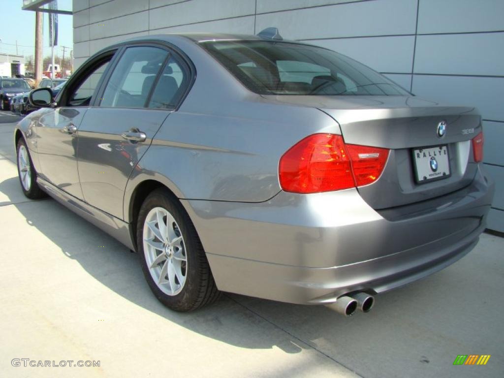 2010 3 Series 328i xDrive Sedan - Space Gray Metallic / Black photo #4