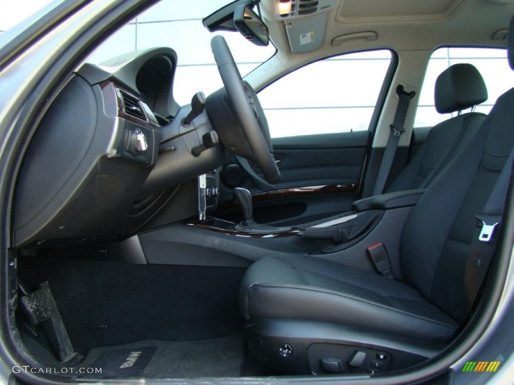 2010 3 Series 328i xDrive Sedan - Space Gray Metallic / Black photo #9