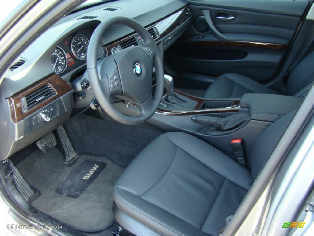 2010 3 Series 328i xDrive Sedan - Space Gray Metallic / Black photo #10