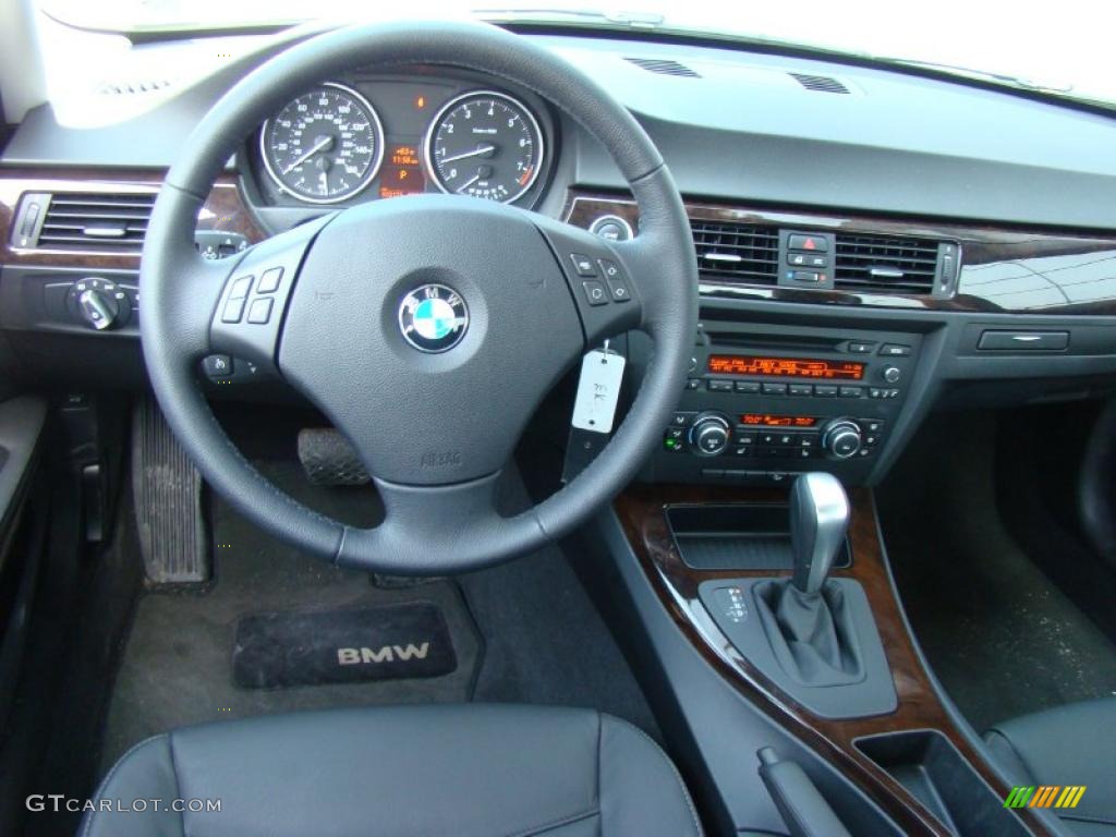 2010 3 Series 328i xDrive Sedan - Space Gray Metallic / Black photo #11