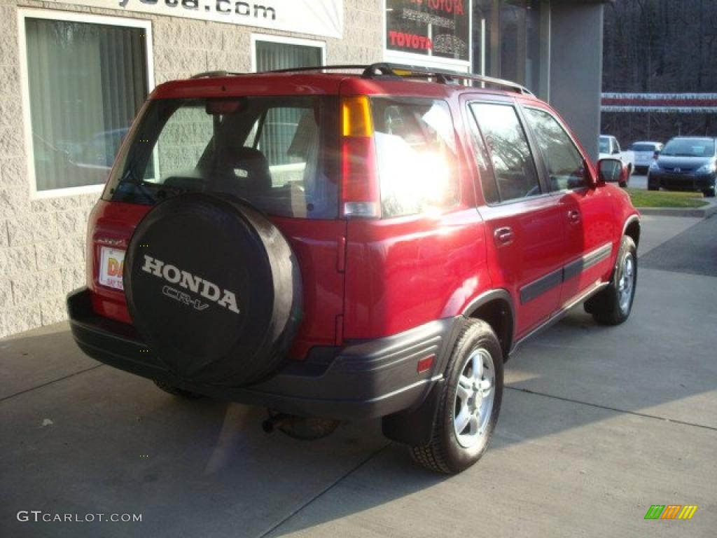 1999 CR-V EX 4WD - Milano Red / Charcoal photo #2