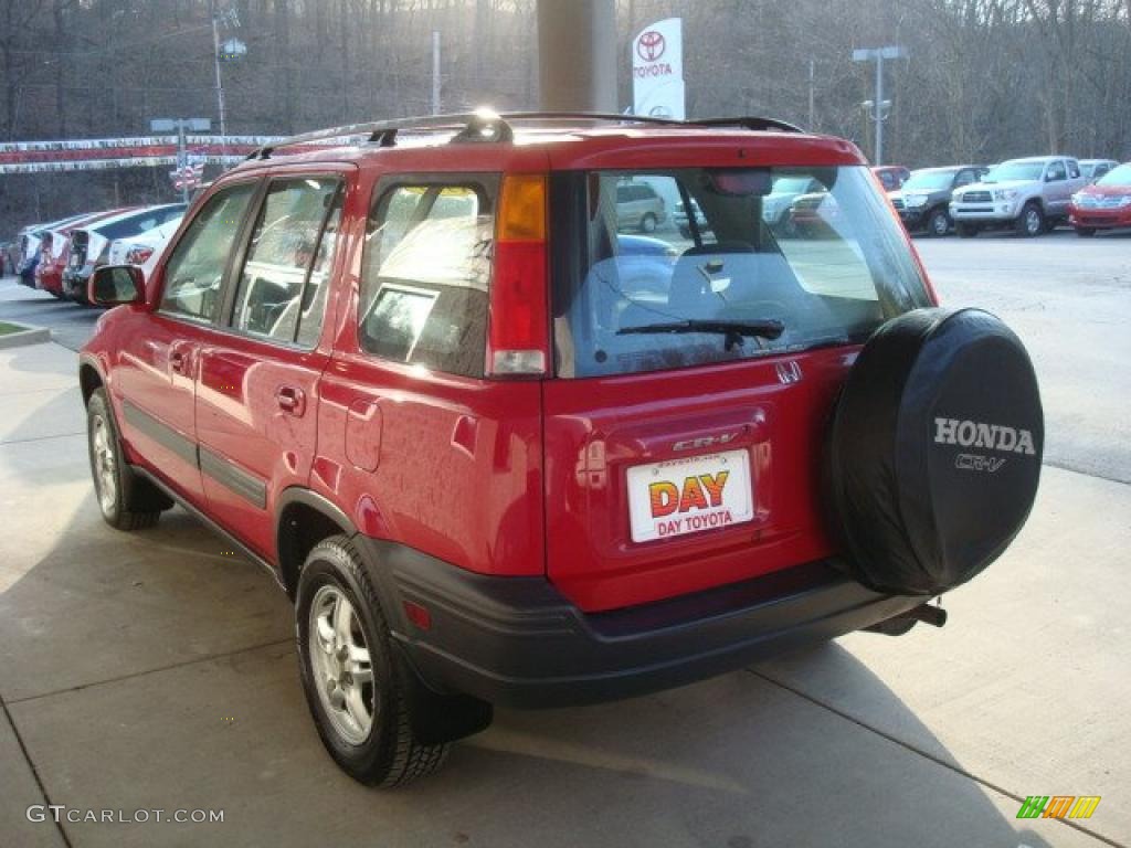 1999 CR-V EX 4WD - Milano Red / Charcoal photo #4