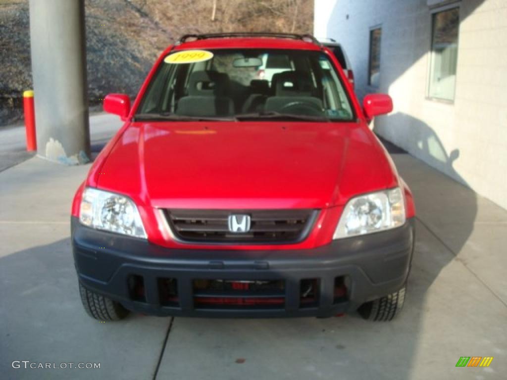 1999 CR-V EX 4WD - Milano Red / Charcoal photo #6