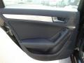 Black 2010 Audi A4 2.0T quattro Sedan Door Panel