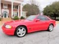 2001 Magma Red Mercedes-Benz SL 500 Roadster  photo #2