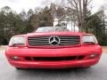 2001 Magma Red Mercedes-Benz SL 500 Roadster  photo #12