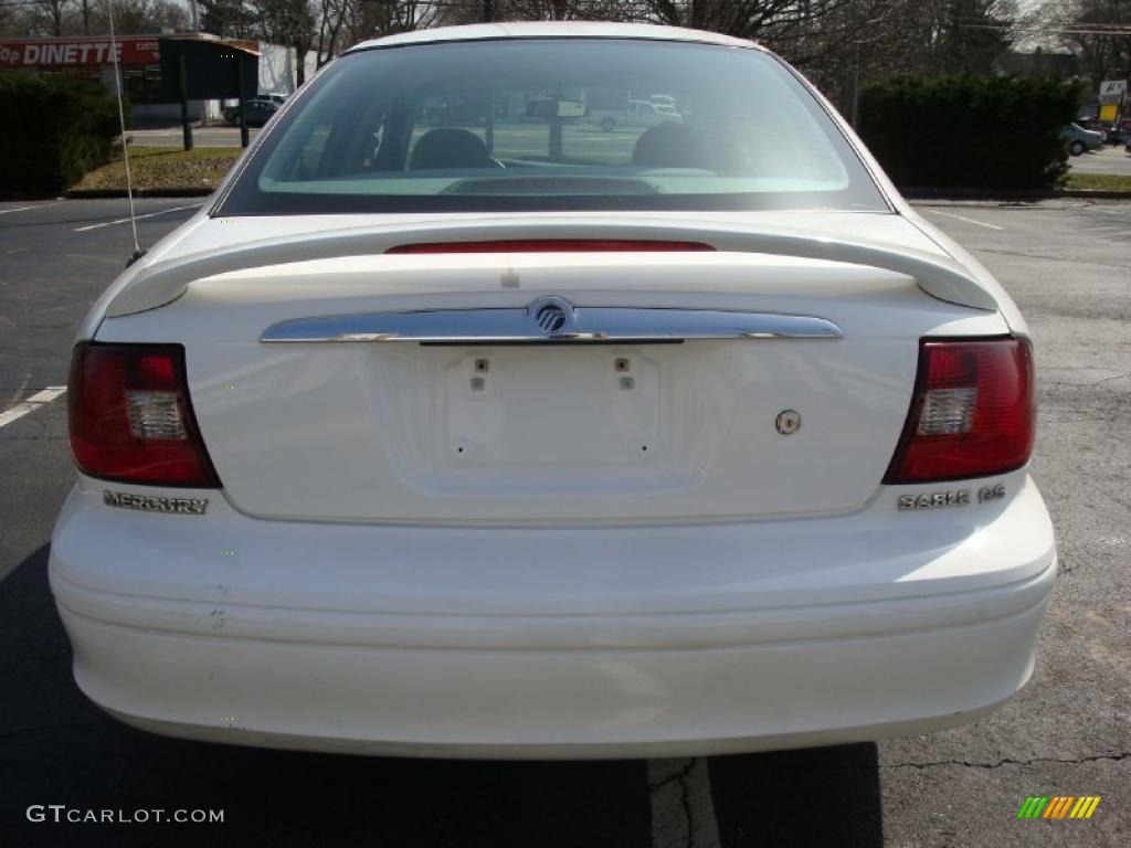 2002 Sable GS Sedan - Vibrant White / Medium Graphite photo #5