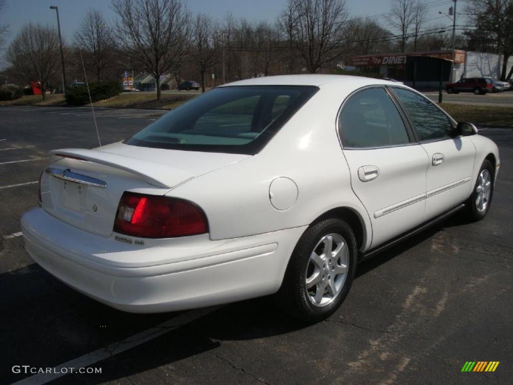 2002 Sable GS Sedan - Vibrant White / Medium Graphite photo #6