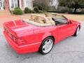 2001 Magma Red Mercedes-Benz SL 500 Roadster  photo #27