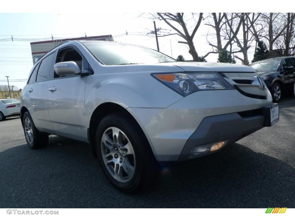 2007 MDX Technology - Billet Silver Metallic / Taupe photo #2