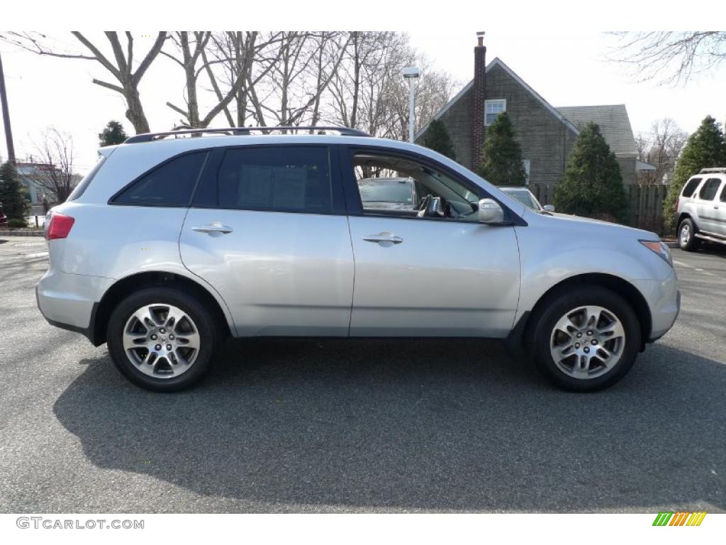 2007 MDX Technology - Billet Silver Metallic / Taupe photo #6