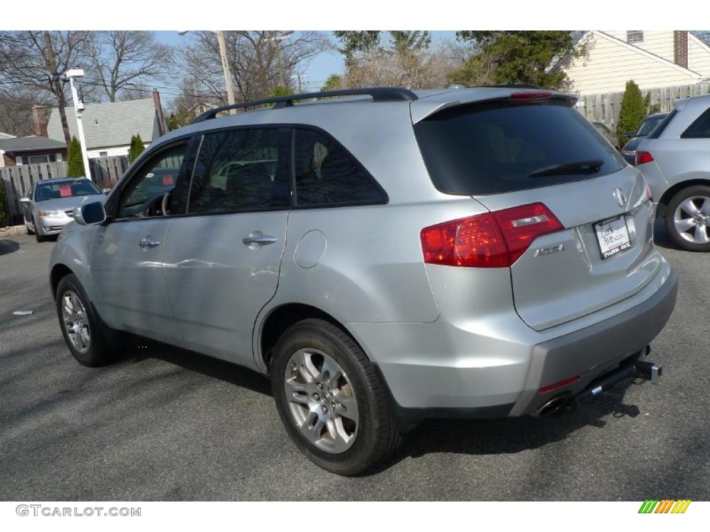 2007 MDX Technology - Billet Silver Metallic / Taupe photo #11