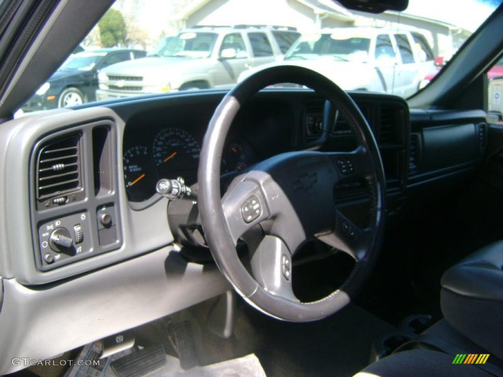 2005 Silverado 1500 LS Extended Cab - Silver Birch Metallic / Dark Charcoal photo #22