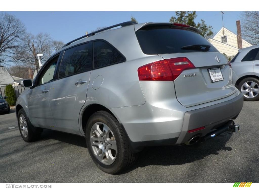 2007 MDX Technology - Billet Silver Metallic / Taupe photo #13