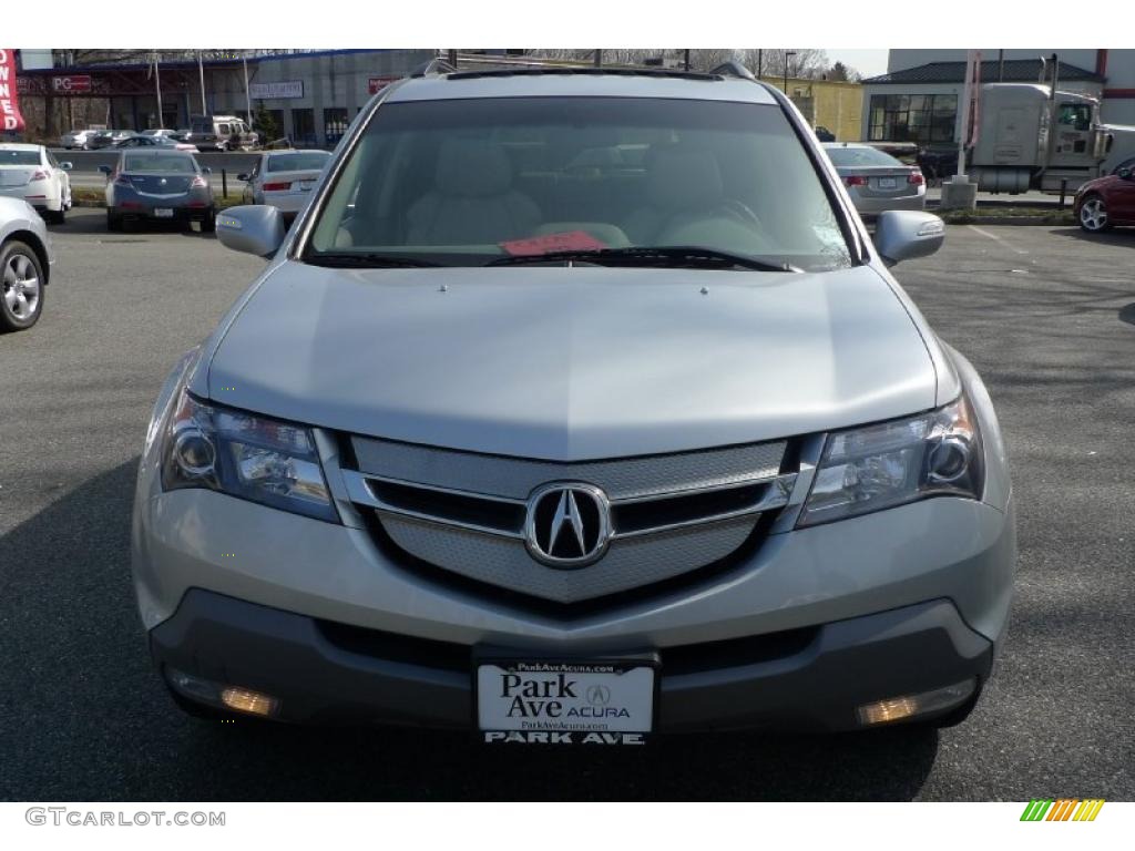 2007 MDX Technology - Billet Silver Metallic / Taupe photo #14