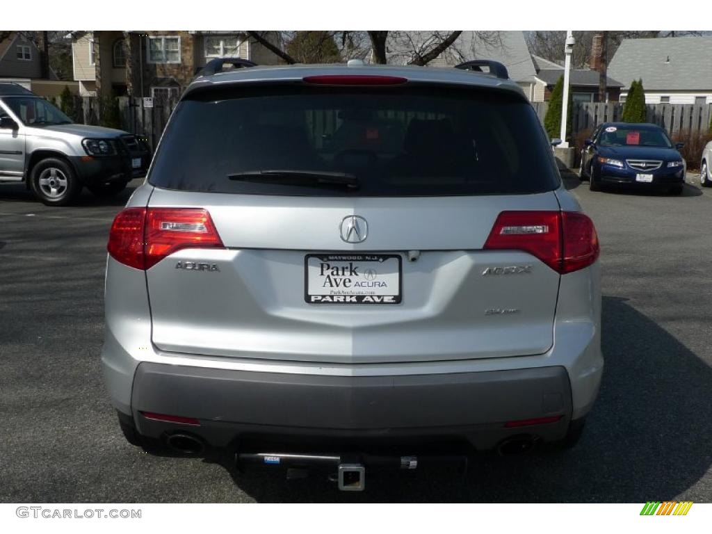 2007 MDX Technology - Billet Silver Metallic / Taupe photo #15