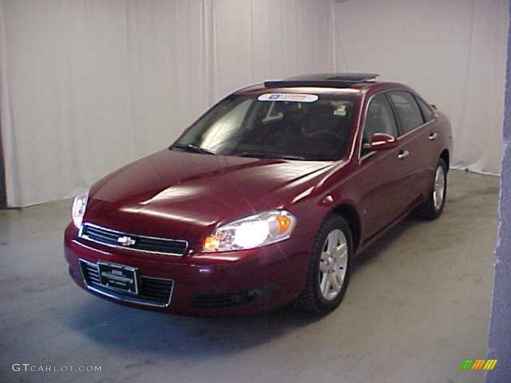 2007 Impala LTZ - Bordeaux Red / Ebony Black photo #3