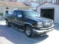 2004 Black Chevrolet Silverado 1500 LS Extended Cab 4x4  photo #3