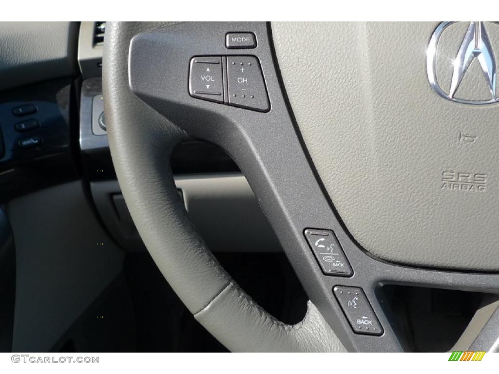 2007 MDX Technology - Billet Silver Metallic / Taupe photo #39