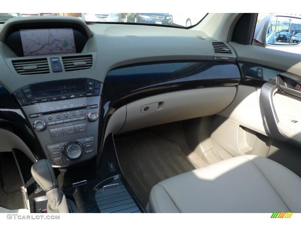 2007 MDX Technology - Billet Silver Metallic / Taupe photo #46