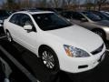 2007 Taffeta White Honda Accord EX-L V6 Sedan  photo #1