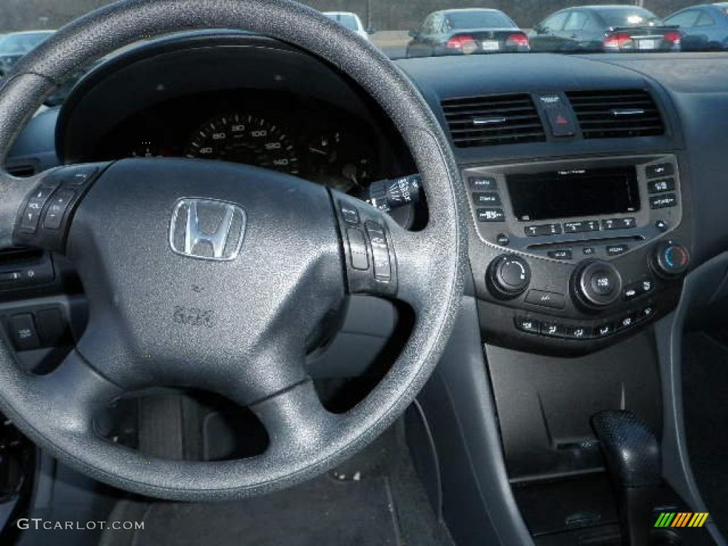 2007 Accord SE V6 Sedan - Graphite Pearl / Gray photo #9