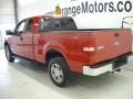 2007 Bright Red Ford F150 XLT SuperCab 4x4  photo #2