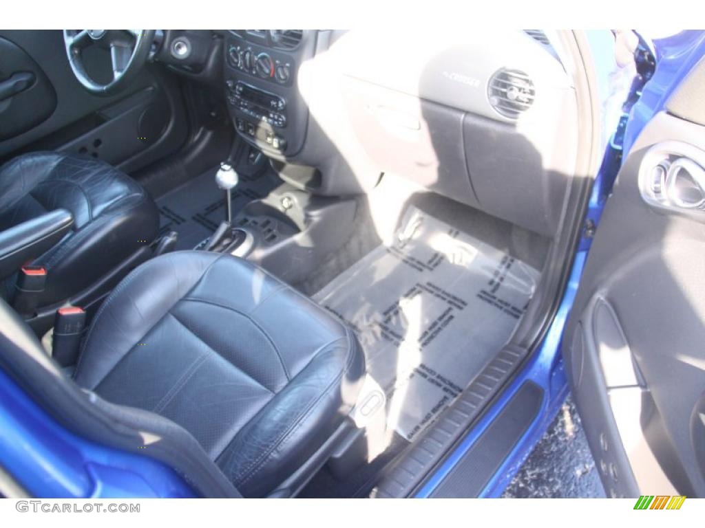 2003 PT Cruiser GT - Electric Blue Pearl / Dark Slate Gray photo #7