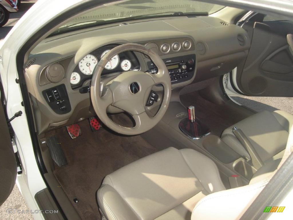 2006 RSX Type S Sports Coupe - Premium White Pearl / Titanium photo #7