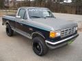 Medium Silver Metallic 1988 Ford F150 XLT Lariat Regular Cab 4x4 Exterior