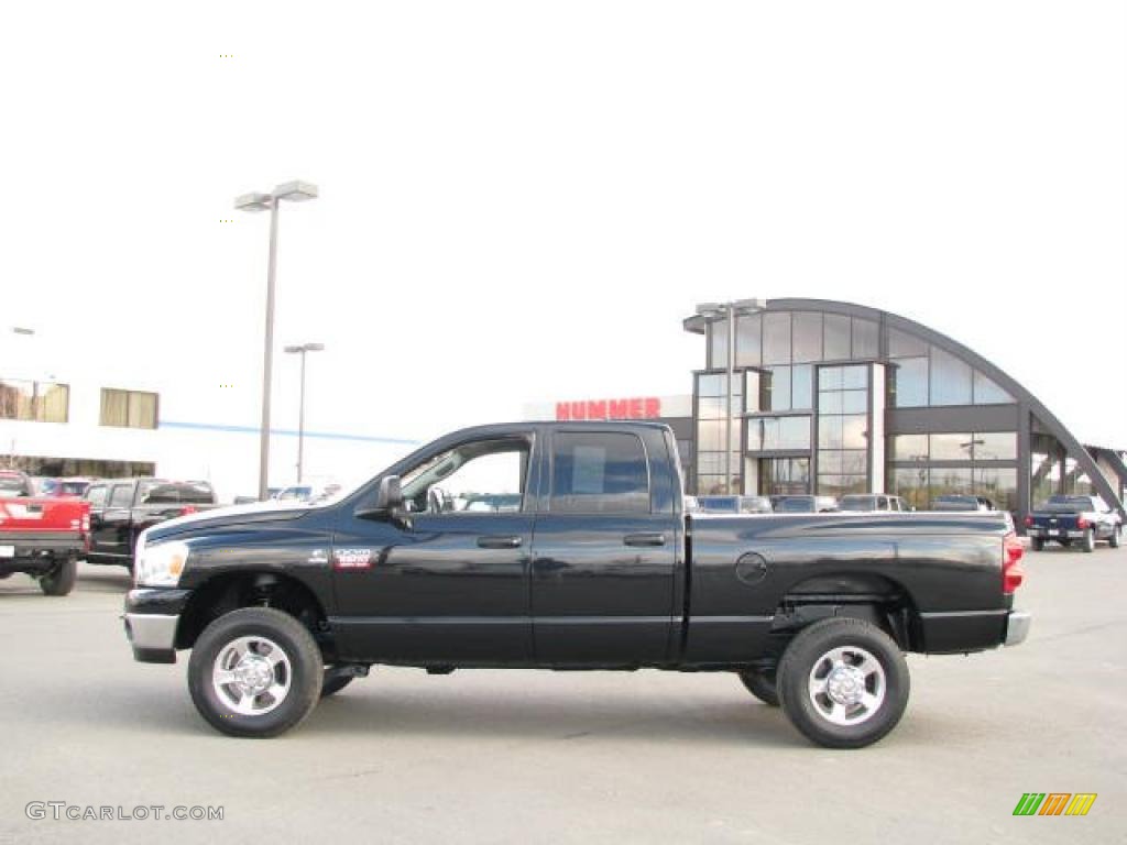 2008 Ram 2500 Big Horn Quad Cab 4x4 - Mineral Gray Metallic / Medium Slate Gray photo #1