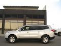 2010 Silver Ice Metallic Chevrolet Traverse LT AWD  photo #1