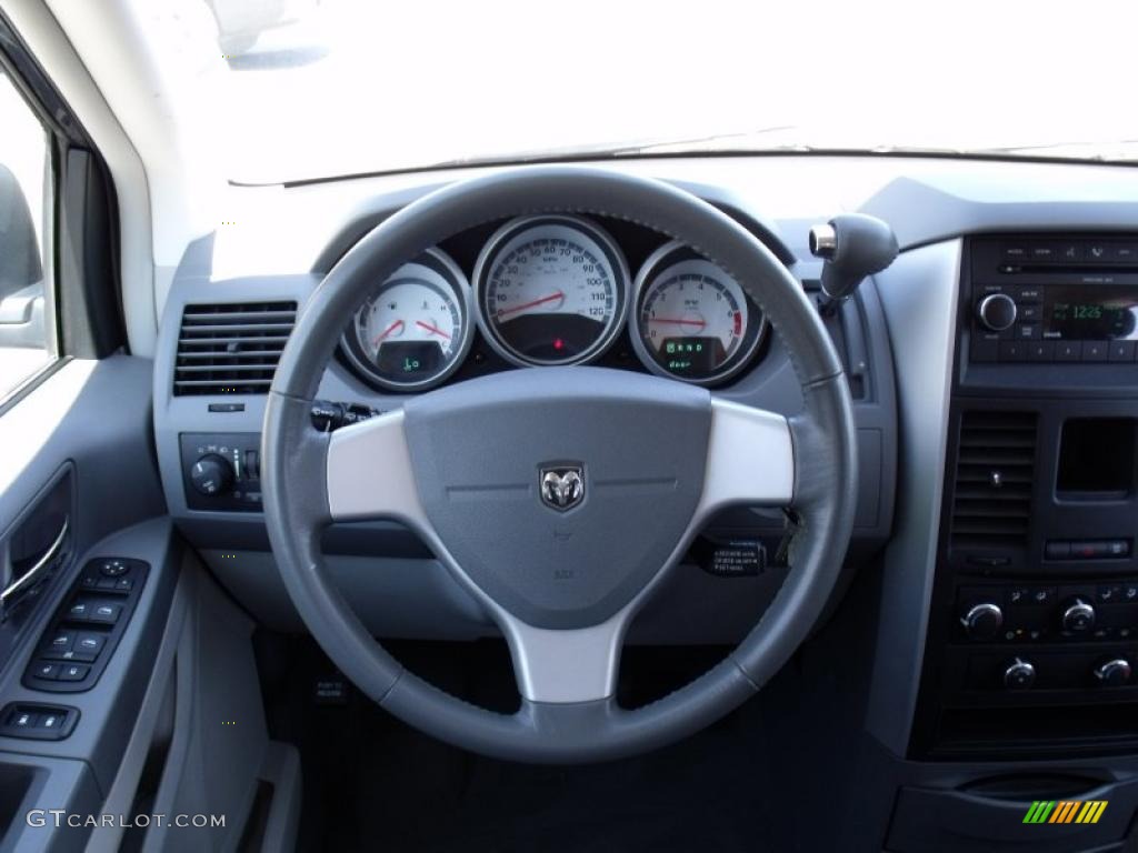 2009 Grand Caravan SXT - Modern Blue Pearl / Medium Slate Gray/Light Shale photo #20