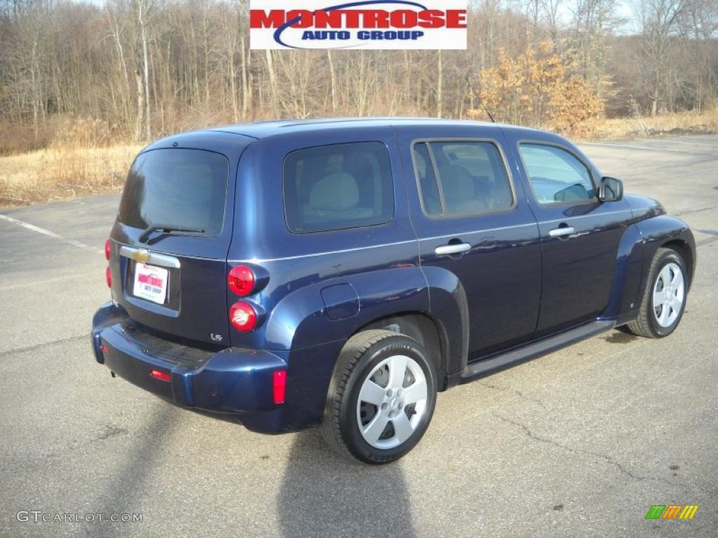 2007 HHR LS - Imperial Blue Metallic / Gray photo #2
