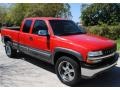 2000 Victory Red Chevrolet Silverado 1500 LS Extended Cab 4x4  photo #10