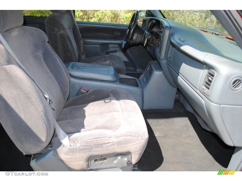 2000 Silverado 1500 LS Extended Cab 4x4 - Victory Red / Medium Gray photo #28