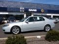 2008 Snow Silver Metallic Saab 9-5 2.3T Sedan  photo #2