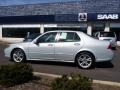 2008 Snow Silver Metallic Saab 9-5 2.3T Sedan  photo #8