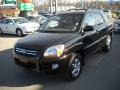 2007 Black Cherry Kia Sportage EX V6 4WD  photo #14