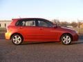 2008 Electric Orange Kia Spectra 5 SX Wagon  photo #4